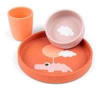 Done By Deer Set Da Cena Nuvole Felici Silicone