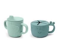 Done By Deer Tazza Friends Spout/snack Set Deer