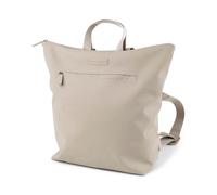 Done by Deer Zaino fasciatoio, fasciatoio pieghevole e due ganci per carrozzina inclusi, borsa fasciatoio in 100% poliestere riciclato con rivestimento in PU, Beige, 45 x 15 x H 40 cm. Wickelunterlage