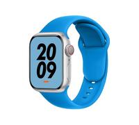 DONEGANI C1A per Cinturino Apple Watch 40mm 44 mm 46mm 42mm 45mm 41mm 38mm 49mm Se Ultra 2 Serie 10 9 8 7 6 5 4 3 Band Bracciale Sport Silicone, Abisso Blu