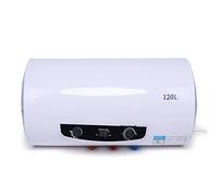 Donened Caldaia ad acqua calda elettrica orizzontale, 2000 W, termostato per serbatoio dell'acqua calda da 120 L a 30 - 75 °C con doccia a mano e controllo completamente automatico