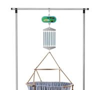 Donened - Controllo della culla elettrico, culla a molla elettrica con timer regolabile, controllo a bilanciere del bambino, portata fino a 20 kg, motore del controllore dell'altalena, per bambini