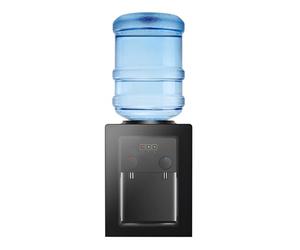 Donened Dispenser di acqua per acqua calda e fredda Mini Desktop - Refrigeratore d'acqua elettrico con temperatura di riscaldamento 85-95°C - 27 x 23,5 x 37 cm