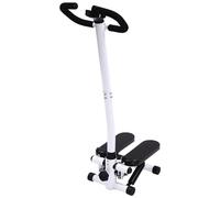 Donened - Mini stepper con Power Ropes per casa, Up-Down Swing, Stepper Home Trainer con monitor digitale, fino a 150 KG, Home Fitness Exercise per principianti, esperti