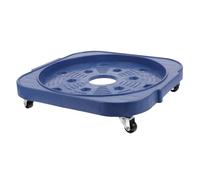 DONFAMDS 1pezzi Portabombola Gas Mobile Vassoio Acciaio Inossidabile Per Cucina e Giardino Base Stabile Per Piante e Vasi Design Rimovibile e Robusto