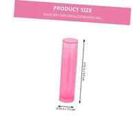DONFAMDS 24pezzi Tubetti Vuoti Per Rossetto Portatili Contenitori Per Cosmetici Per Lip Balm e Lipstick Facili Da Trasportare Borsa o Necessaire
