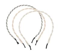 DONFAMDS 3pezzi Fasce Per Perle Da Cerchietti Sottili Per Donne Accessori Eleganti Per Cerimonie e Occasioni Speciali Stile Cinese Dettagli Raffinati Perle