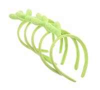 DONFAMDS 5 Pezzi Centezza Di Testa Funny Bean Sprout Hair Bands Fascia Per La Cura Della Pelle Di Yoga Graziose Fasce Per Le Feste Fasce a Tema a Germogli Di Fagioli Poliestere Verde