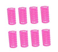 DONFAMDS 8 Pezzi Per Capelli in Plastica a Doppio Set Da Pz Per Creare Ricci Retrò e Frange Alla Moda Colore Casuale