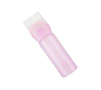 DONFAMDS Applicatore Per Chioma Flacone Per Tintura Per Chioma Da Parrucchiere Bottiglia Di Shampoo e Lavaggio a Secco Leggera in Plastica Rosa Per Uso Domestico e Saloni
