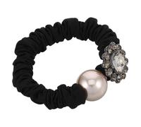 DONFAMDS Elastici Per Con Fiori Di Strass Per Donne e Ragazze Accessori Per Eleganti e Versatili Scrunchies Resistenti e Multifunzionali Per Acconciature Uniche Come Bracciali e Accessori