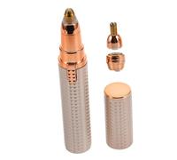 DONFAMDS Epilatore Elettrico per Sopracciglia di Rifinitore per Naso e Orecchie da Donna con Testina di Ricambio per Peli del Viso Multiusuale per Toelettatura Personale