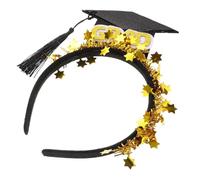 DONFAMDS Fascia Per Cappello Laureato Nappa Decorazione Per Cappello Laurea Adatta Per Feste Di Laurea Matrimoni e Balli Qualsiasi Acconciatura