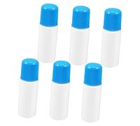 DONFAMDS Flaconi in Plastica Riutilizzabili da 30ml Testa in Spugna per Applicazione Precisa e Uso Versatile, per Viaggio e Conservazione, Confezione da 6 Pezzi