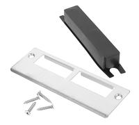 DONFAMDS Kit Porta con Piastra per Chiusura Copri Foro Resistente Installazione Rapida per Porte Blindate e Telai Commerciali con