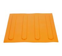 DONFAMDS Mattoni Ciechi Antiscivolo per Pavimentazione Esterna 25x25 Cm, Pannelli Tattili Gialli per Marciapiedi, Lastre Resistenti per Ausili Disabilità Visiva e Percorsi Pedonali