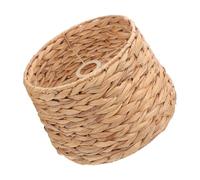 DONFAMDS Paralume Vintage in Fibra di Zucca e Ferro Foro da 42mm, Coprilampade Rustico per Sala da Pranzo, Facile da Montare, Tocco Decorativo Unico e Versatile