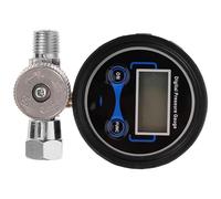 DONFAMDS Regolatore Pressione Compressore Aria Digitale con Valvola di Controllo Pneumatica Manometro per Regolazione Precisa Flusso Aria Design Compatto e Portatile per Uso Industriale e