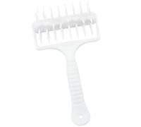 DONFAMDS Rullo per Pasta da Forno in Pp Bianco Alta Durezza e Resistenza al Calore, Docker per Impasto Pizza per Cucina e Preparazione Pizza