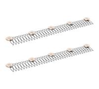 DONFAMDS Set 2 Fermagli Invisibili per Chioma a Forma di U, Accessori per Fissaggio Chioma Ribelli, Kit Styling Delicato per Acconciature Eleganti e Quotidiane, Pettini Laterali Resistenti