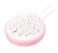 DONFAMDS Spazzola Massaggiante per Chioma e Cute Design Cartone, in Silicone e Abs, per Shampoo e Uso a Secco, Allevia Prurito e Stimola la Circolazione