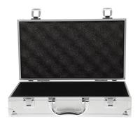 DONFAMDS Valigetta Portautensili in Lega di Alluminio Maniglia Custodia Multiuso per Medicinali e Attrezzi Scatola di Immagazzinaggio Compatta 29X16X7 CM per Uso Domestico e Trasporto