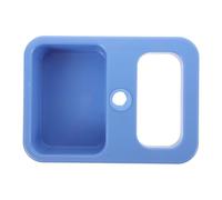 DONFAMDS Vassoio Portaoggetti per Supporto Infusione Staccabile in Plastica Blu, Piastra di Supporto Raccogli Gocce Compatibile Accessori Flebo, per Organizzazione e Flusso di Lavoro