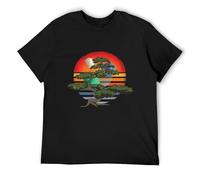 DONG-XIANG Japanischer Bonsai in Einem Zen Universum in der Natur - Standard Men's T-Shirt T-Shirt Black L