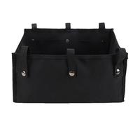 Dongawin Borsa da deambulatore sotto il sedile per deambulatore a rotelle, borsa organizer per deambulatori e accessori per deambulatori (piccola, nero)