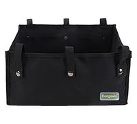 Dongawin Walker Bag Under Seat for Four Wheel Rollator, Rollator Bag Tote Organizer Pouch Storage to Walkers for Senoirs, Walker Accessories (Upgraded-Small, Black)