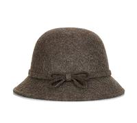 DongBao Cappello a Cloche da Donna Stile Vintage 100% Lana Secchio Invernale Cappello da Chiesa Fedora Regolabile