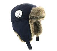 DongBao Cappello da Cacciatore Invernale in Pelliccia Sintetica Cappello da Aviatore con Paraorecchie Caldo Cappello da Neve da Sci Impermeabile per Esterno per Bambini
