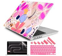 DONGKE Compatibile con custodia M3 MacBook Pro 16 pollici 2024 2023 2021 A2991 M2 A2780 M1 A2485 Pro/Max Chip, custodia rigida in plastica e copertura per tastiera per Mac Pro 16 con Touch ID,