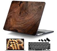 DONGKE Custodia per MacBook Air M3 da 13,6 pollici 2022 2023 2024 A2681 M2 Chip A3113, custodia rigida in plastica trasparente per MacBook Air da 13,6 pollici con display Retina, adatta a Touch ID -