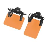 DONGKER 2 protezioni per occhiali da tiro, angolo regolabile a 180°, per tiro con l'arco