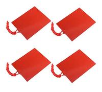 DONGKER 4 tappetini riscaldanti in silicone, piastra riscaldante in gomma, 12 V, 25 W, flessibili, temperatura costante 80 x 100 mm