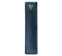 DONGKER Astuccio per Penne Pelle, Porta Penna Vintage con Bottone a Pressione, Portapenne per Uomo, Donna, Lavoro, Ufficio