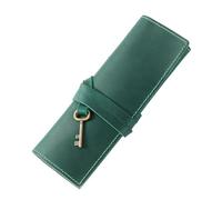 DONGKER Astuccio per Penne Pelle,Porta per Penna Borsa Rotolo per Cancelleria per Ufficio Scuola