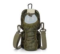 DONGKER Borsa per Borraccia Molle,600mL Portaborraccia per Bottiglia Tattica con Tracolla Regolabile per Campeggio Escursionismo