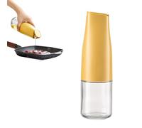 DONGKER Bottiglia Olio,500 ML/17 OZ Bottiglie Olio Aceto in Vetro a Prova Perdite con Design Apertura Automatica Coperchio Quando Inclinabile per Cucina BBQ