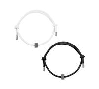 DONGKER Bracciale Rompivetro per Auto,1/2 Pezzi Cinturino da Polso Frangivetro con Perlina in Carburo di Tungsteno, Bracciale Rompifinestra Auto, per Fuga di Emergenza