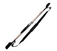 DONGKER Cinghie Canna da Pesca, 23,22"-55,11" Cinghia per Canne da Pesca Regolabile con Anello di Sospensione, Tracolla per Canna da Pesca