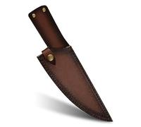 DONGKER Fodero per Coltello,8" Custodia per Coltelli in Pelle da Cintura Fondina per Coltellino con Fibbia Fissa per Caccia Campeggio