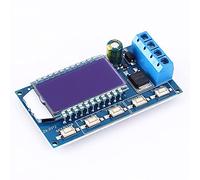 DONGKER Generatore Segnale PWM,ZK-PP2 8A 1 Canale 1Hz-150KHz Modulo Driver Dual Mode LCD Regolabile Frequenza Impulso per Motore Lampada