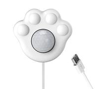 DONGKER Interruttore Sensore Movimento per Fontanella per Gatti,Mini Sensore Automatico per Fontana per Gatto Cani con Interfaccia USB di Rilevamento di 180° DC 5V 1A