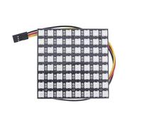 DONGKER Modulo Pannello a Matrice DC 5V 64Bit 8 * 8 WS2812B Scheda di Sviluppo RGB LED Programmabile