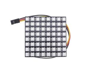 DONGKER Modulo Pannello a Matrice DC 5V 64Bit 8 * 8 WS2812B Scheda di Sviluppo RGB LED Programmabile