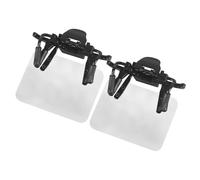 DONGKER Patch per Occhiali da Tiro, 2 Pezzi Toppe per Occhiali da Tiro con Angolo Regolabile a 180° per Occhiali Sportivi Allenamento