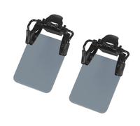 DONGKER Patch per Occhiali da Tiro, 2 Pezzi Toppe per Occhiali da Tiro Regolabile a 180°, Toppa per Occhiale da Tiro Internazionale Standard per Allenamento di Tiro