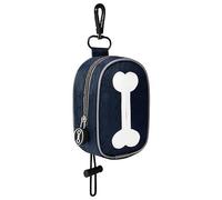 DONGKER Porta Sacchetti Cane,Dispenser per Cacca per Cani Sacchetto Impermeabile con Cerniera per Animali Passeggiate Escursionismo Corsa